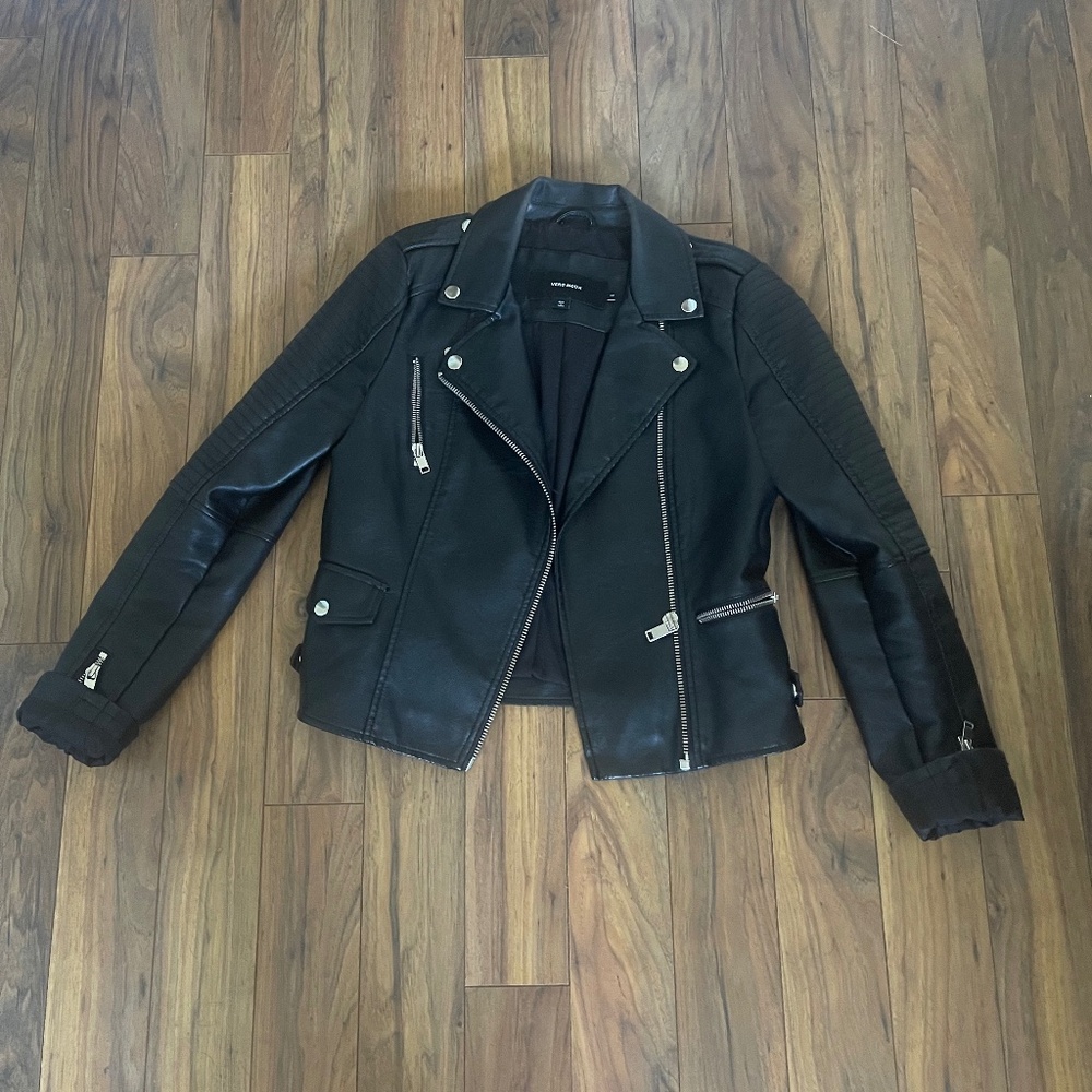 Motto Leather Jacket